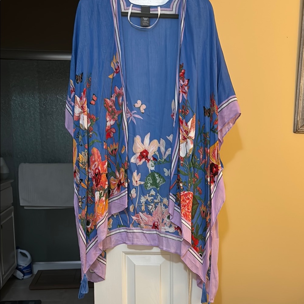Beautifully colored kimono